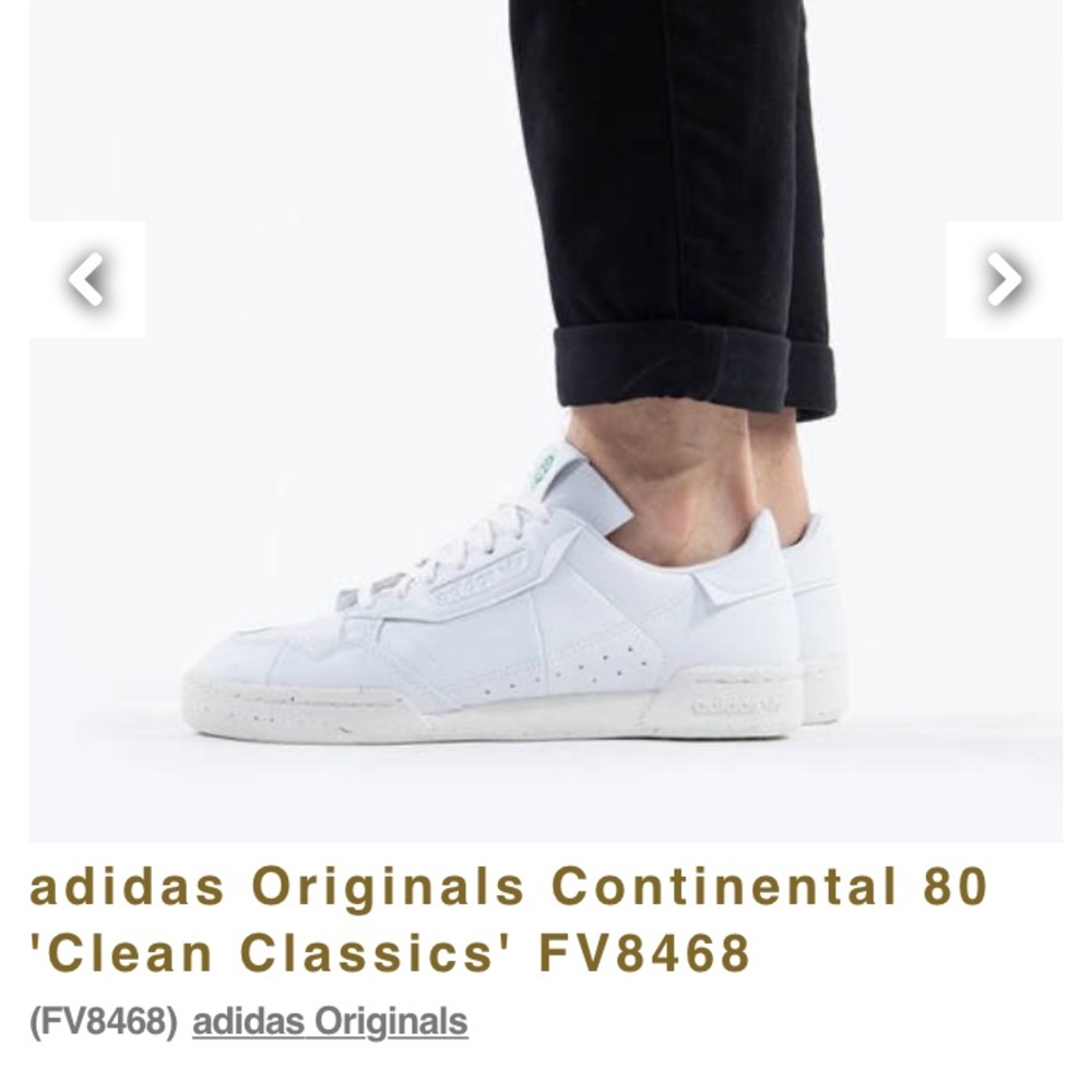 adidas Originals Continental 80 'Clean Classics' FV8468